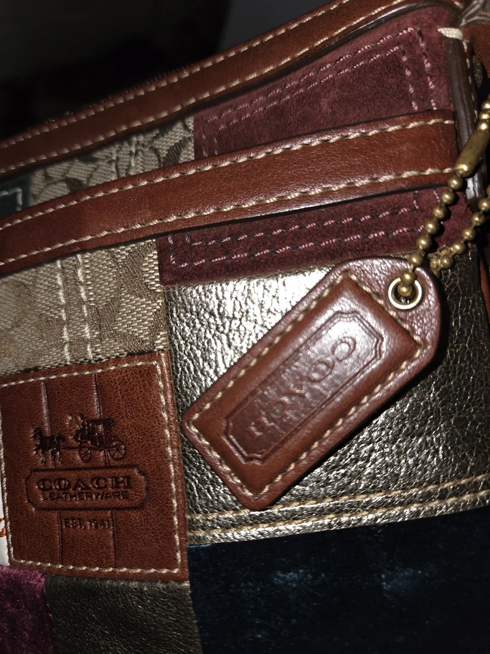 Coach Patchwork Crossbody Bag